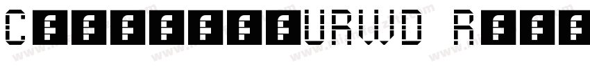 CompressURWD Regular字体转换